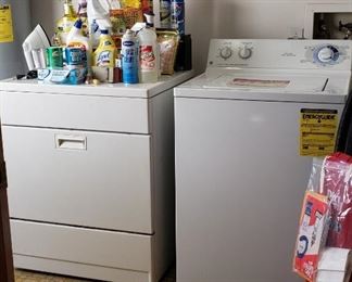 washer and dryer