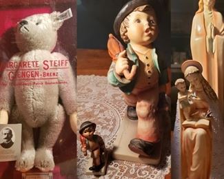 Steiff Teddy Bear, Goebel Figures