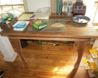 Hand made table-very unusual