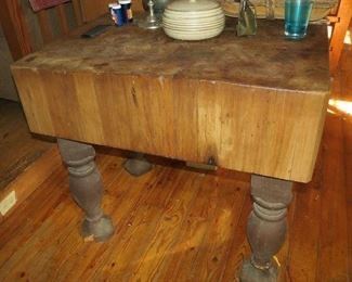 A real butcher block-beautiful and useful