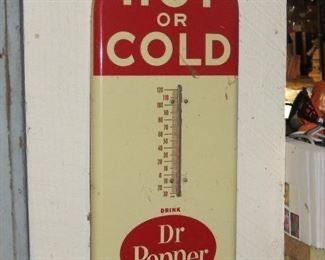Decorative Dr Pepper thermometer