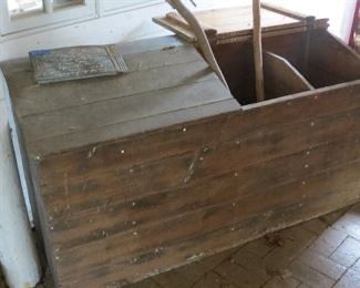 Old storage bin