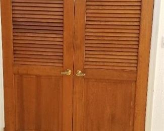 Solid wood interior doors throughout