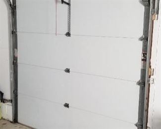 Insulated garage doors, 7' x 8'  with openers; two available
