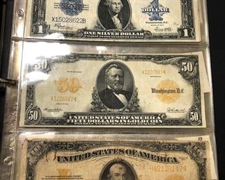 Gold and Silver Certificates