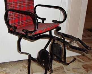 MID CENTURY LECO CHILDS BIKE CARRIER/SEAT - ENGLAND