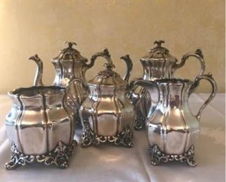 Reed and Barton Tea Set