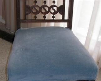 One of TWO matching side chairs Edwardian