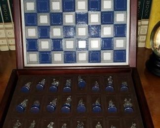 Franklin Mint Civil War Chess set