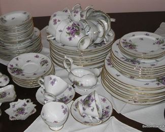 Spring Violets Dinnerware, just another view