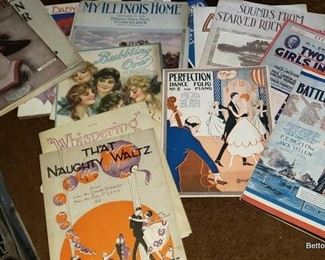 Lots of Sheet Music