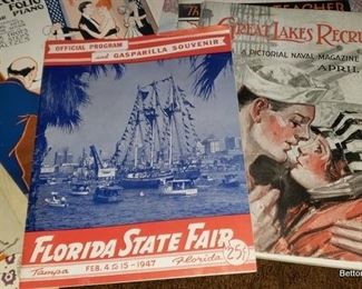 Old Florida State Fair Magazine 1940 and more