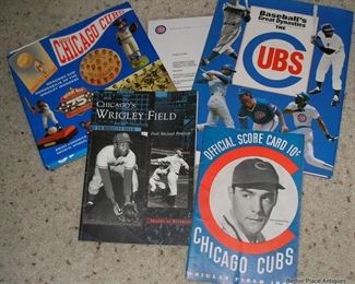 Chicago Cubs including a 1940 Programme
