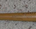 Baseball Bat autographed 1940