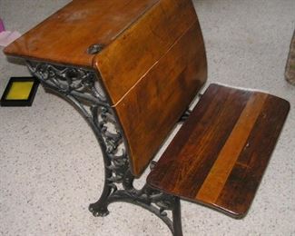 Old School desk, Cast Iron