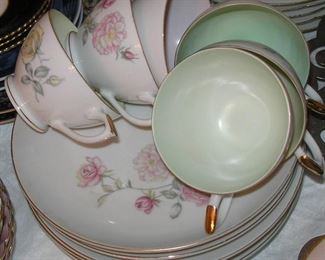 Lefton china Tennis Plates