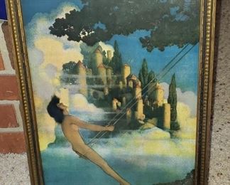 Maxfield Parrish 'Birdie' Print  Dinky Bird