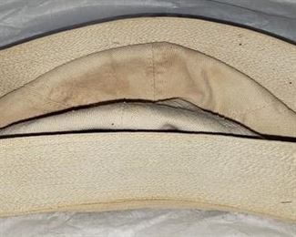 Navy Hat with Name from early 1900's