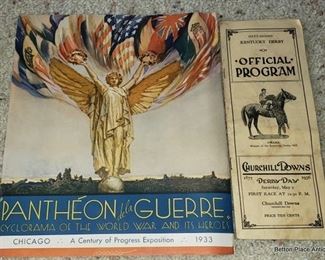 A Century of Exposition Magazine, Kentucky Derby Programme also
