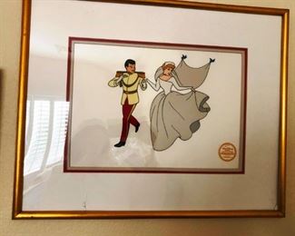 Walt Disney Limited Edition Serigraph, Cinderella