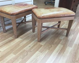Pair of stools belonging to actress Jill Wagner 