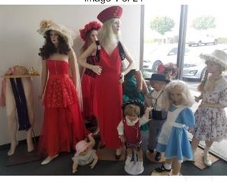 Mannequins priced separately, reasonable offers considered