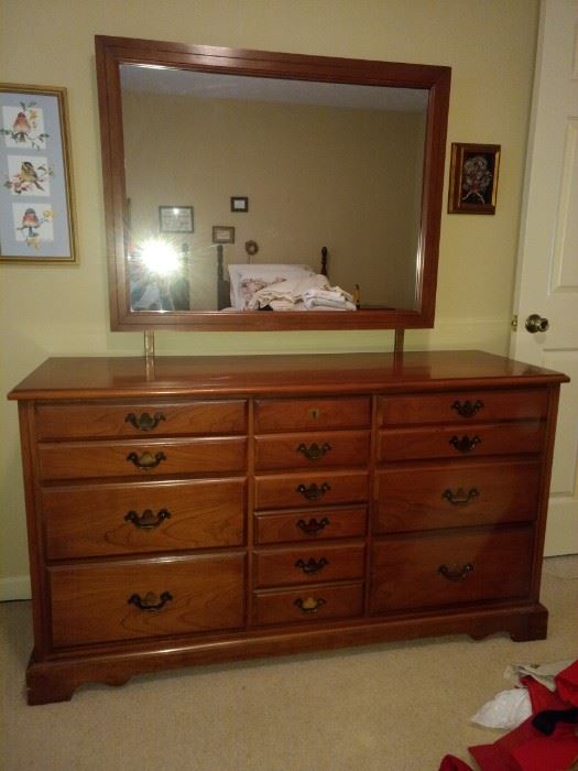 Perfect condition and is part of the bedroom set!  
