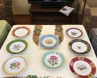 8 Whitehouse series plates limited edition