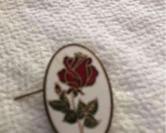 1979 hallmark card rose pin
