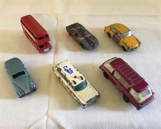 Lot of 6 Lesney England Matchbox cars Original issue and Superfast