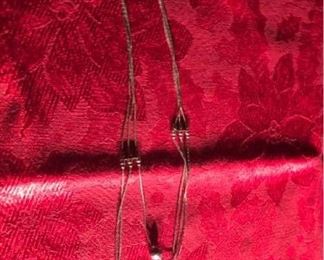 Silver 3 strand 16 Inch necklace