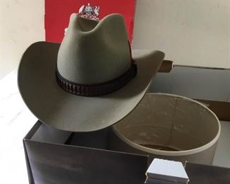 STETSON COWBOY HAT 3X Beaver As New in Box
