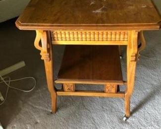 Vintage telephone table