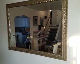Beautifully framed mirror.
3 'x10 "by 2'11".