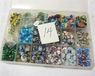 Art glass beads