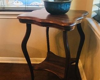 antique accent table