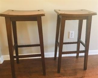 solid asian influenced stools