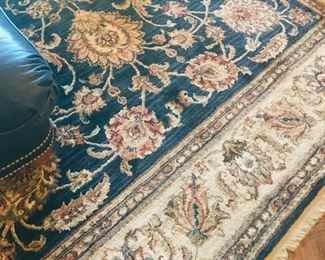 fine wool oriental  area rug