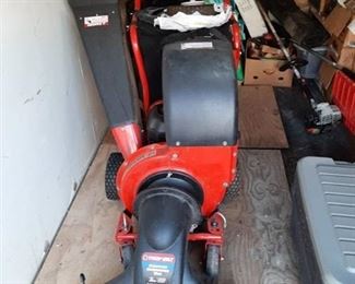 Troy-bilt chipper shredder vac - tires need work one extra tire included