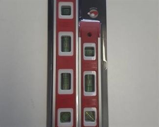 Tool Shop 9  Inch & 12  Inch Magnetic 2 Pc. Torpedo Level Set