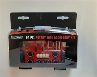 64 piece rotary tool accessory kit