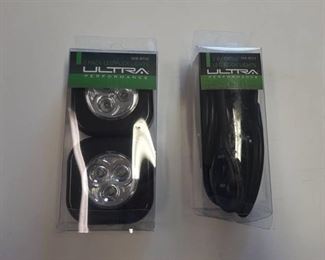 Ultra Performance 2 Pack Led Puck Lights Self-adhesive and 2 Pack LED Book Lights