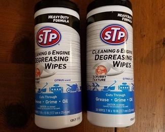 2 containers of STPÂ® Cleaning & Engine Degreasing Wipes (30 count)
