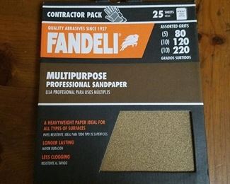 Fandeli Assorted Grit Multipurpose Professional Sandpaper Sheets 9 x11