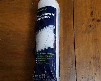 10' X 25' All Purpose 3 Mil Clear Covering