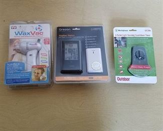 WaxVac, Weather Station, 3 Outlet light sensing countdown timer