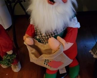 Annalee - Santa Card Holder- 1970 #C74-32