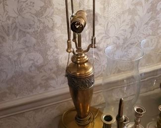 Old Pittsburgh Brass Lamp