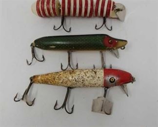 Antique fishing lures
