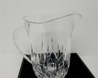 crystal pitcher